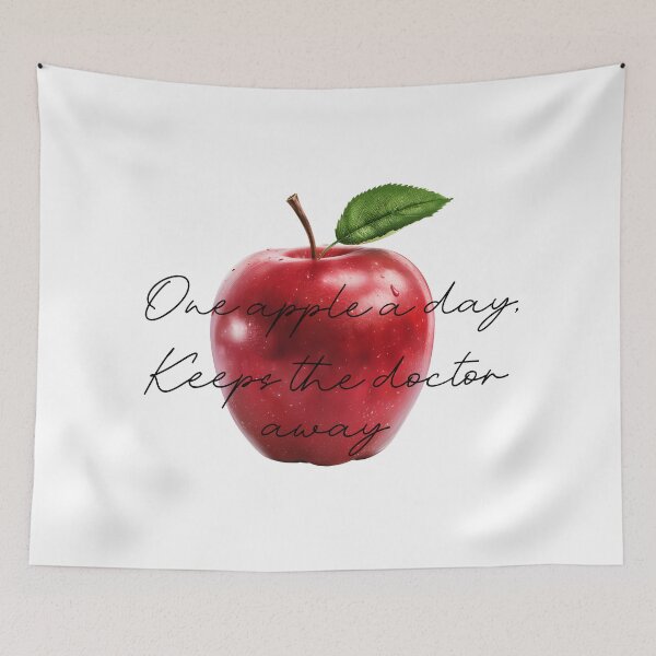 Item preview, "One Apple a Day" – Fresh, Fun, and Healthy-Inspired Design designed and sold by Mahakamel.