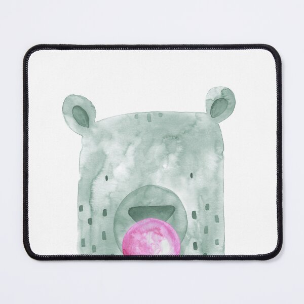 Item preview, Chiclet Bear in watercolor designed and sold by GinColorist.