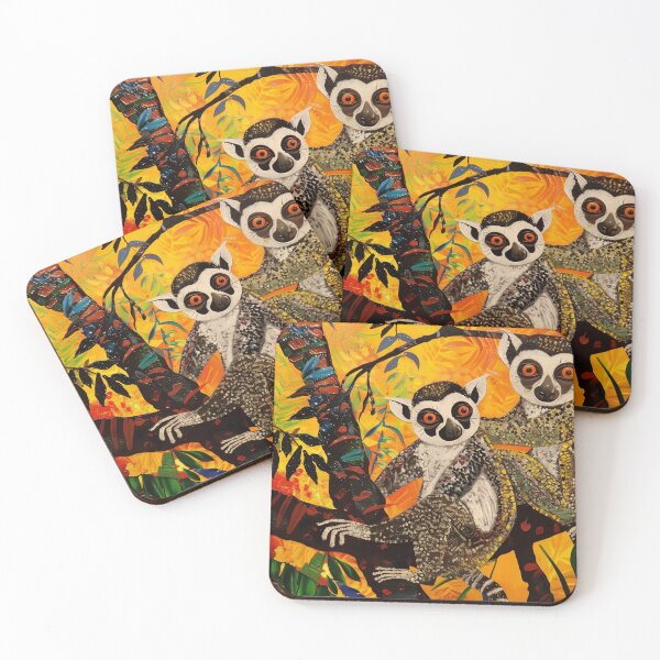 Item preview, Lemurs designed and sold by KootenayDesigns.
