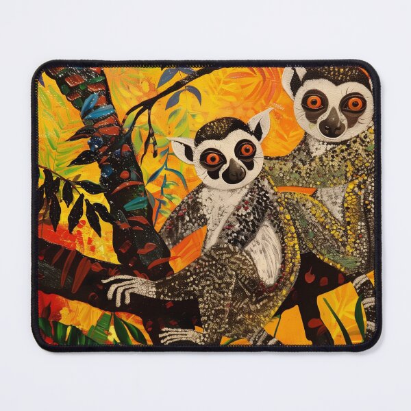 Item preview, Lemurs designed and sold by KootenayDesigns.