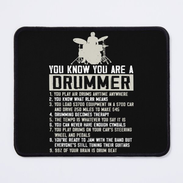 Item preview, Drum Player Percussion Funny You Know You Are A Drummer designed and sold by Rahjihan.