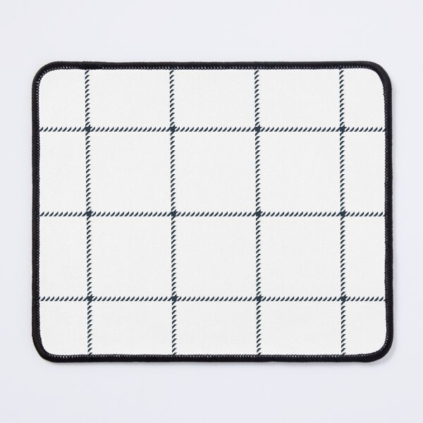 Item preview, Modern navy blue check designed and sold by caladayart.