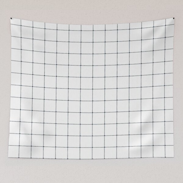 Item preview, Modern navy blue check designed and sold by caladayart.
