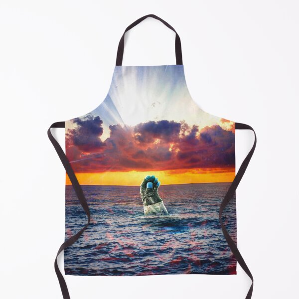 Item preview, "Reaching Beyond: Surreal Sci-Fi Glove Emerging from the Sea designed and sold by seamless.