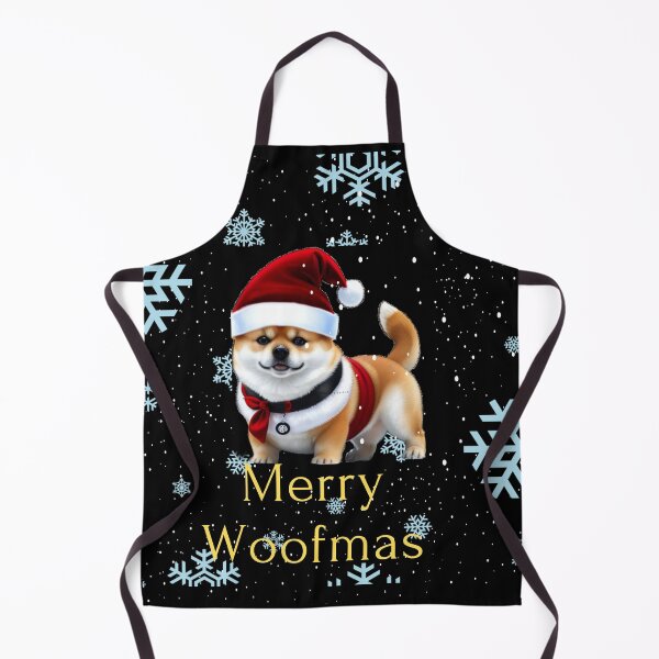 Item preview, Sweet Shiba Inu in Santa's hat designed and sold by PolishRebel.