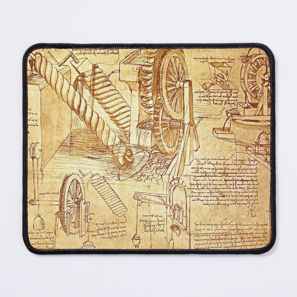 Item preview, Leonardo da Vinci, Drawings of Water Lifting Devices designed and sold by RickE.