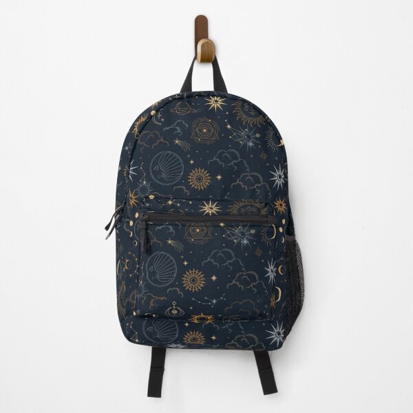 Item preview, Dark Celestial Pattern with Sun and Moon, Witchy Aesthetic designed and sold by JuliaPop.