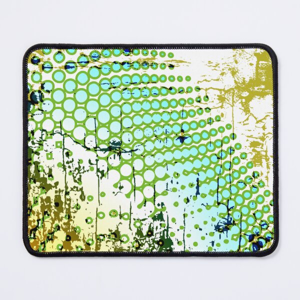 Item preview, Cool Tones Retro Grunge Dot Pattern designed and sold by SportyAndArtful.