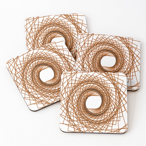 Item preview, Abstract geometric pattern - orange. designed and sold by K.S ART.