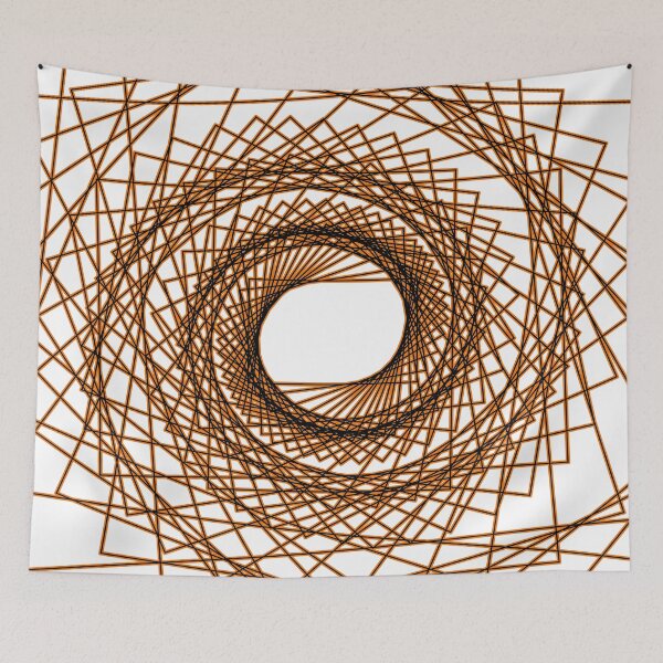 Item preview, Abstract geometric pattern - orange. designed and sold by K.S ART.