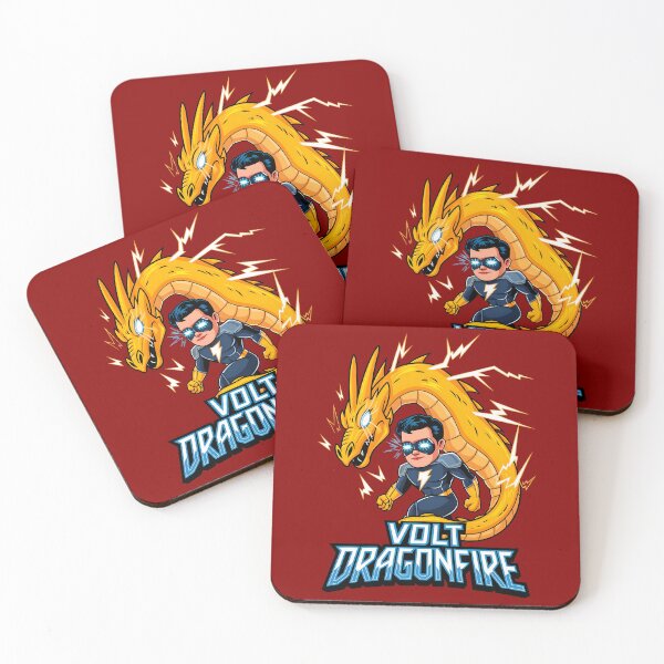 Item preview, Volt Dragonfire A Cool Superhero designed and sold by TheArtOfPat.