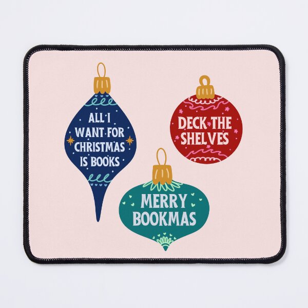 Item preview, Bookish Christmas Baubles Set designed and sold by Neadoodles.