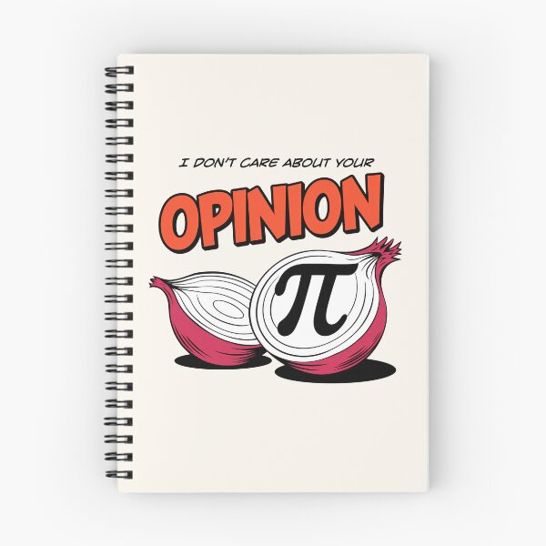Item preview, I don't care about your oPInion (funny math pun, pi symbol, vintage comic style) designed and sold by CottonGarb.