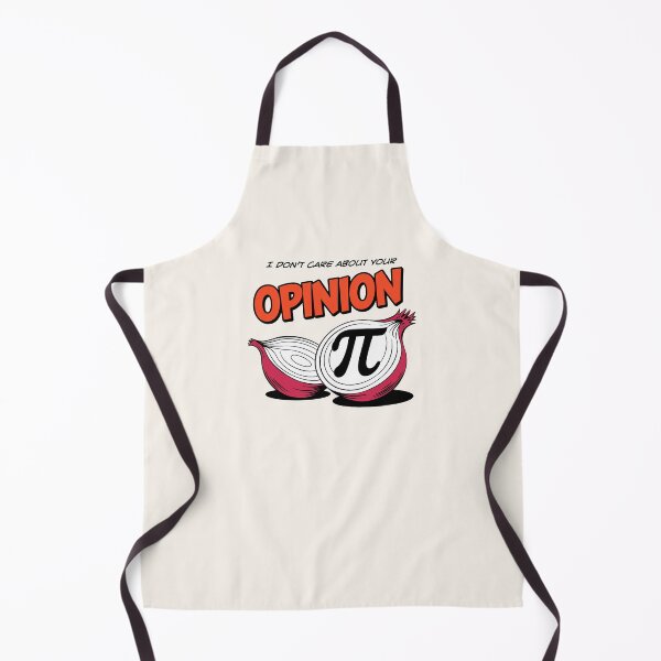 Item preview, I don't care about your oPInion (funny math pun, pi symbol, vintage comic style) designed and sold by CottonGarb.