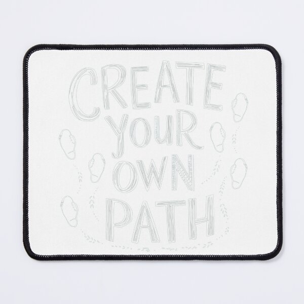 Item preview, Create Your Own Path with Hand-Drawn Footprints designed and sold by nomanzy1.