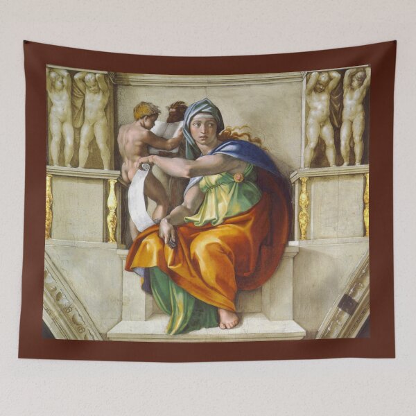 Item preview, Delphic Sybil by Michelangelo designed and sold by RickE.