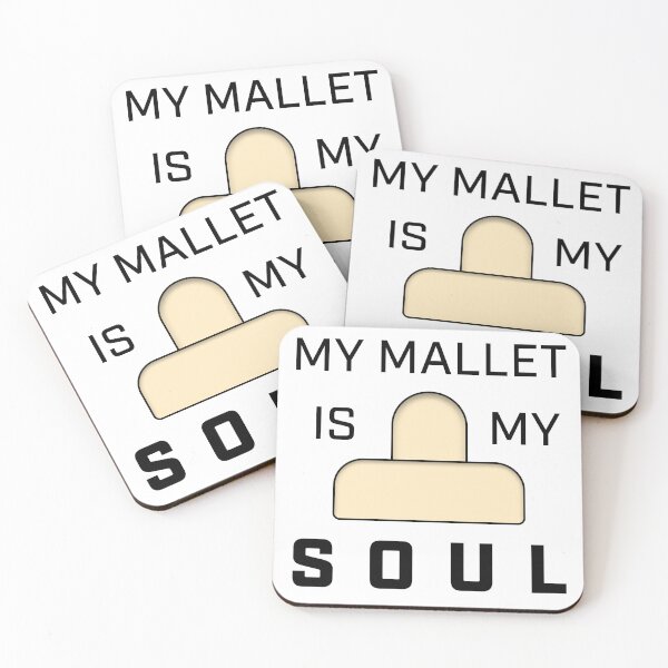 Item preview, AAHL Mallet Soul (Black Text) designed and sold by AAHL-Official.