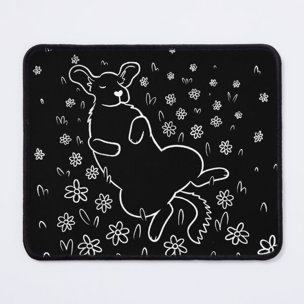 Item preview, Dog in the grass (white) designed and sold by EmmaChristieArt.