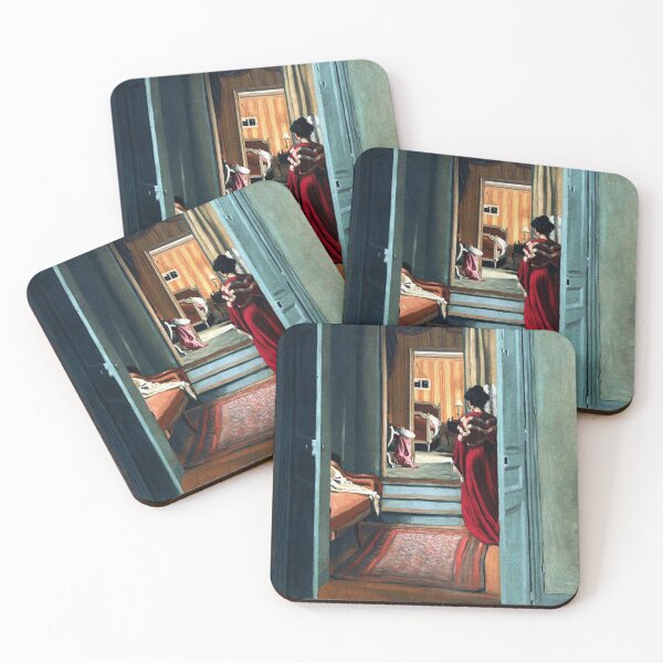 Item preview, Interior With Woman in Red designed and sold by RickE.