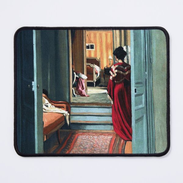 Item preview, Interior With Woman in Red designed and sold by RickE.