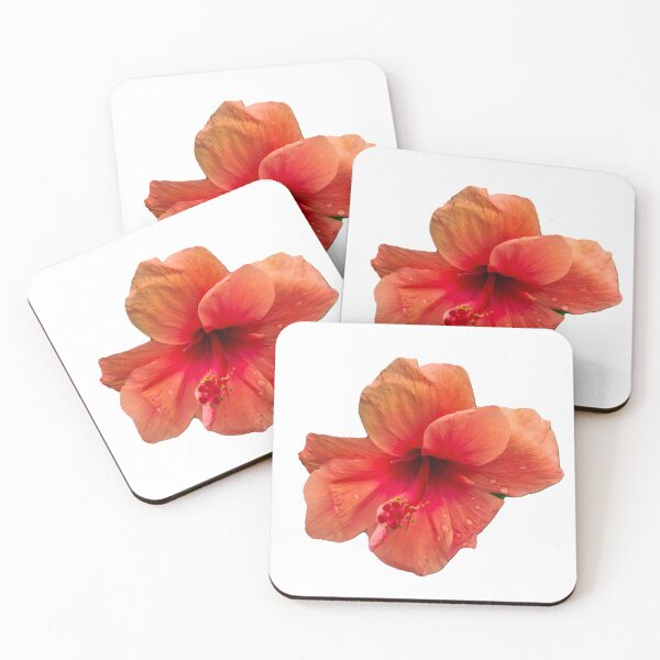 Item preview, Orange colour hibiscus flower  designed and sold by PatilRohan.