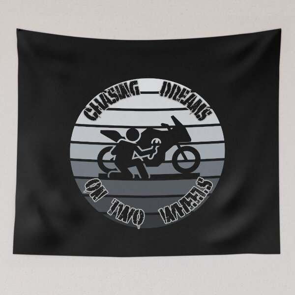Item preview, Chasing Dreams On Two Wheels designed and sold by AImarioart.