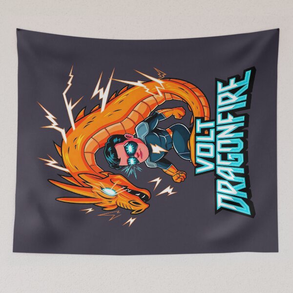 Item preview, Volt Dragonfire A Cool Superhero designed and sold by TheArtOfPat.