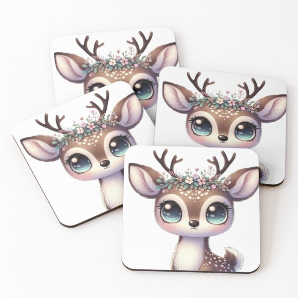 Item preview, Realistic Cute Deer in Nature designed and sold by dreambigdrive38.