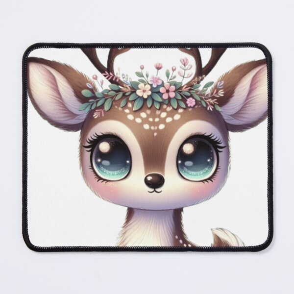 Item preview, Realistic Cute Deer in Nature designed and sold by dreambigdrive38.