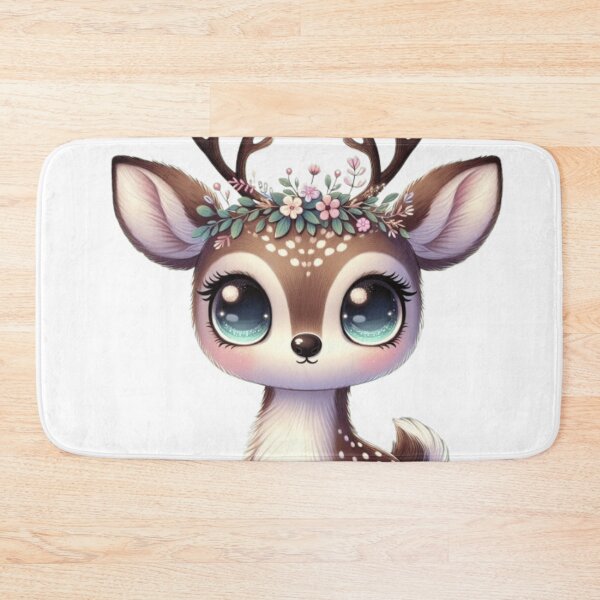 Item preview, Realistic Cute Deer in Nature designed and sold by dreambigdrive38.