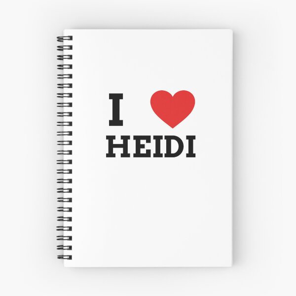 Item preview, I LOVE HEIDI designed and sold by fanadesigns.