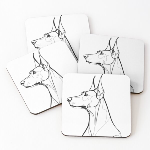 Item preview, One line doberman designed and sold by Tuczykson.