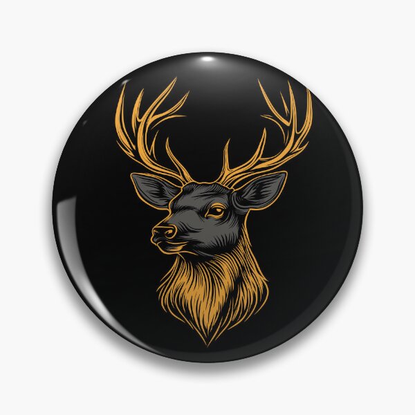 Item preview, deer head designed and sold by shafranietz.