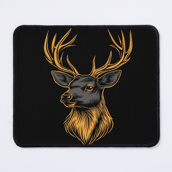 Item preview, deer head designed and sold by shafranietz.