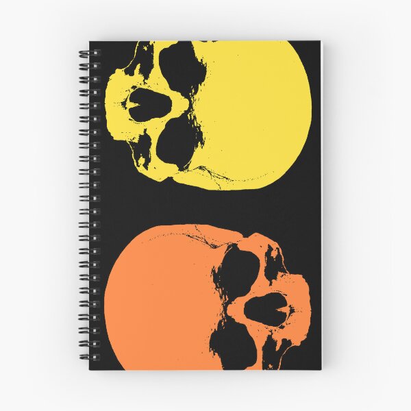 Item preview, Skulls Yellow Orange designed and sold by einmal-art.