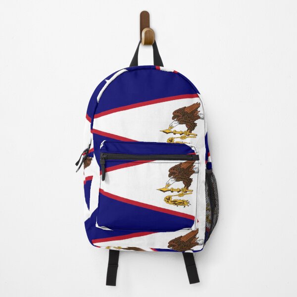 Item preview, American-Samoa Flag Round designed and sold by MoonElite.