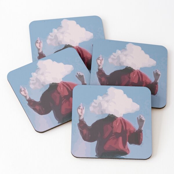 Item preview, Clouds image, beautiful clouds, abstract art, modern art, bubble gum designed and sold by Maria-sticker111.