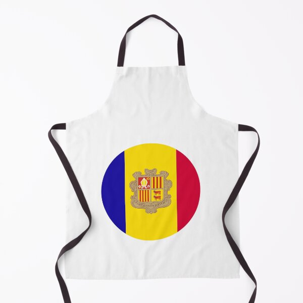 Item preview, Andorra Flag Round designed and sold by MoonElite.
