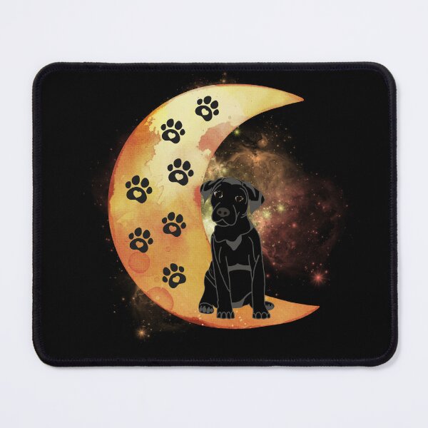 Item preview, Cute Black Golden Retriever Puppy on the Moon. designed and sold by JAGA-ALIME.