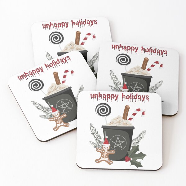 Item preview, Unhappy Holidays Gothic Christmas designed and sold by ModernintheMix.