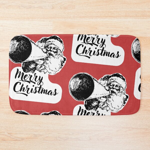 Item preview, Retro Santa Merry Christmas designed and sold by MargLandmeter.