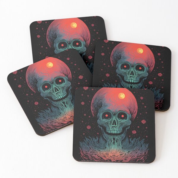 Item preview, Unveil the Darkness: Macabre Collection - Alien Skull designed and sold by FunnyFarmDesign.