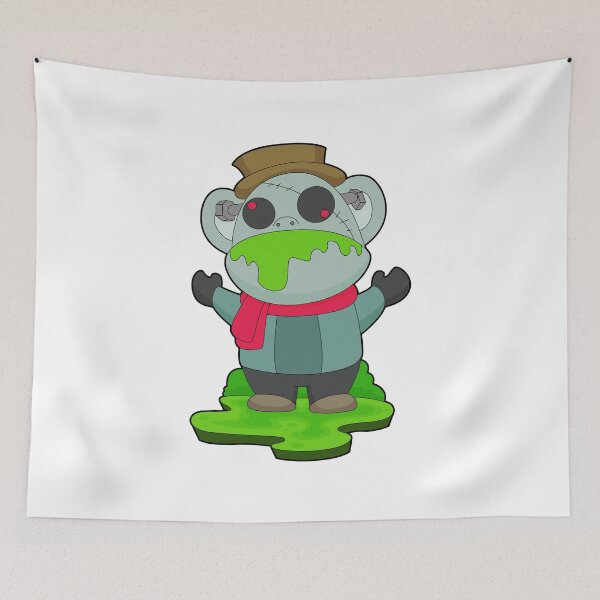 Item preview, Monkey Halloween Zombie designed and sold by Snabdesign84.