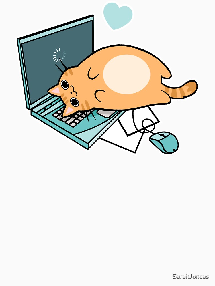 « Chat mignon pour ordinateur portable » par SarahJoncas