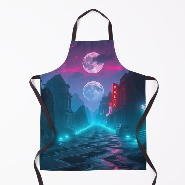 Item preview, Two Moons Over the Cosmic Tavern designed and sold by ErGoBa.