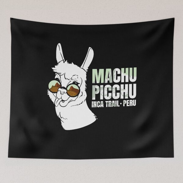 Item preview, Machu Picchu Llama Inca Trail Peru designed and sold by MooonTees.