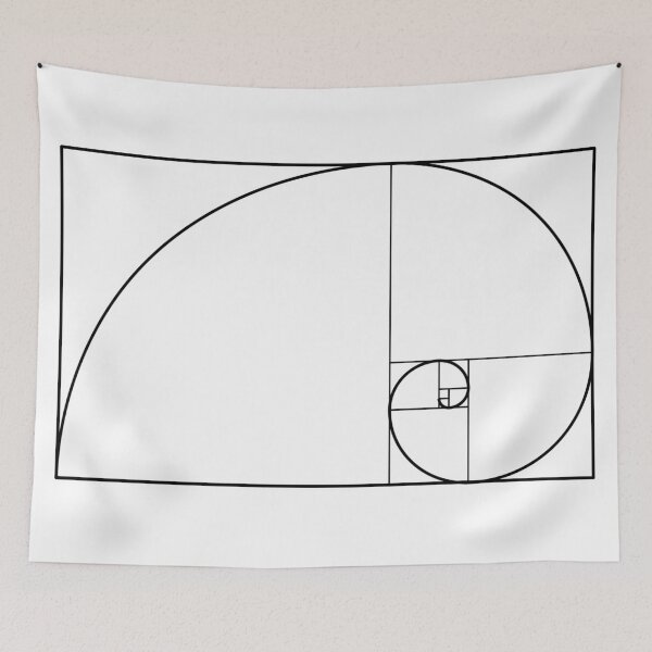 Item preview, Fibonacci Sacred Geometry designed and sold by Angry Swan Designs.