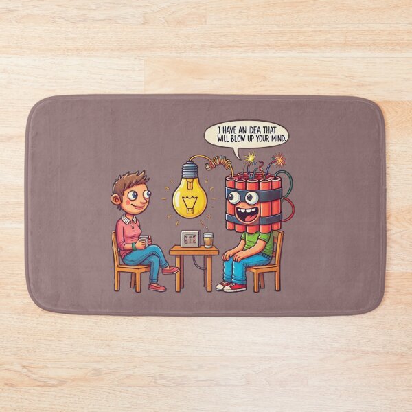 Item preview, Funny man comes up with an explosive idea. designed and sold by LOveStOrSidE.