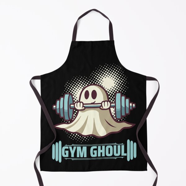 Item preview, Gym Ghoul Funny Halloween Fitness Motif designed and sold by LuminOrb.