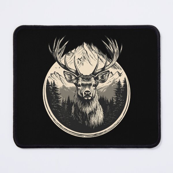 Item preview, Deer head designed and sold by shafranietz.